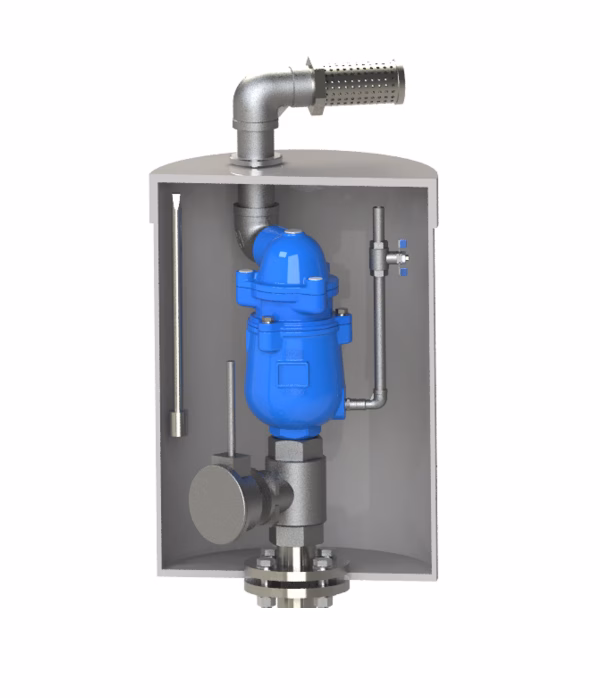 SKAS – Sewage Combination Air Release Valve with Valve Chamber